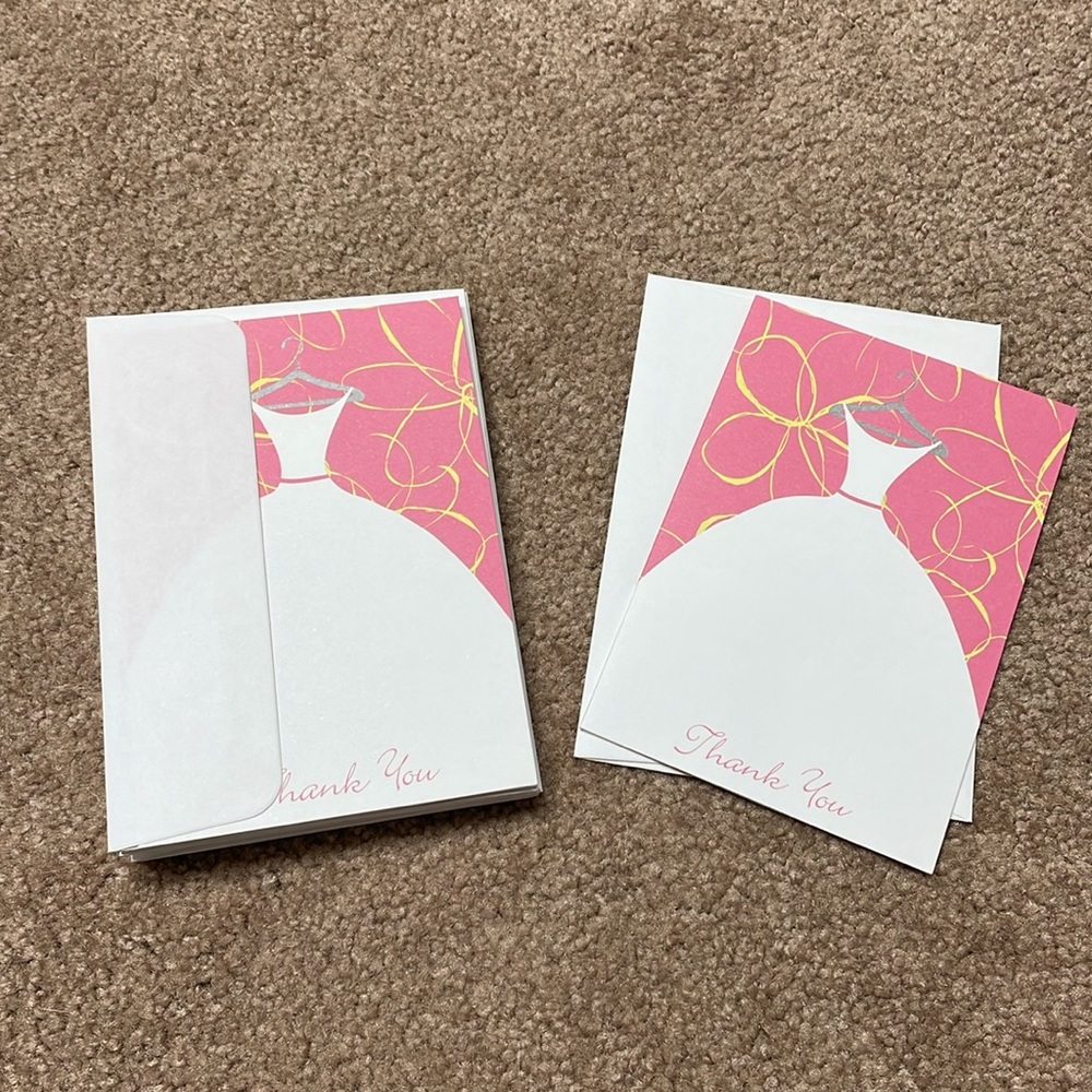 New Bridal Thank You Cards